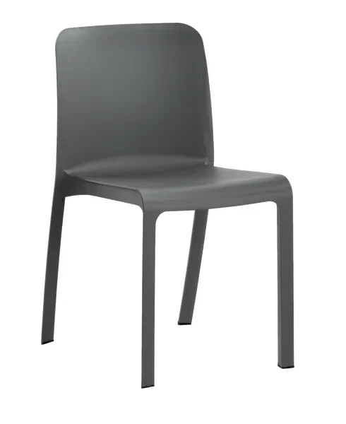 Cadeira de resina GRANA ANTRACITA
